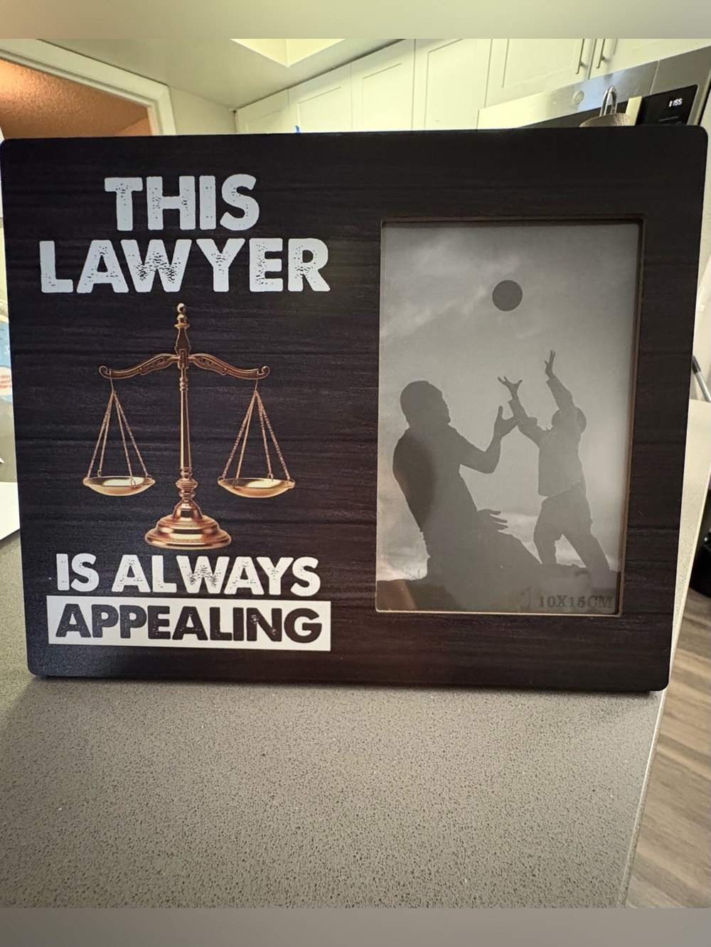 DAIEN Lawyer Photo Frame 10x15 cm | Attorney Gift | Office Decor